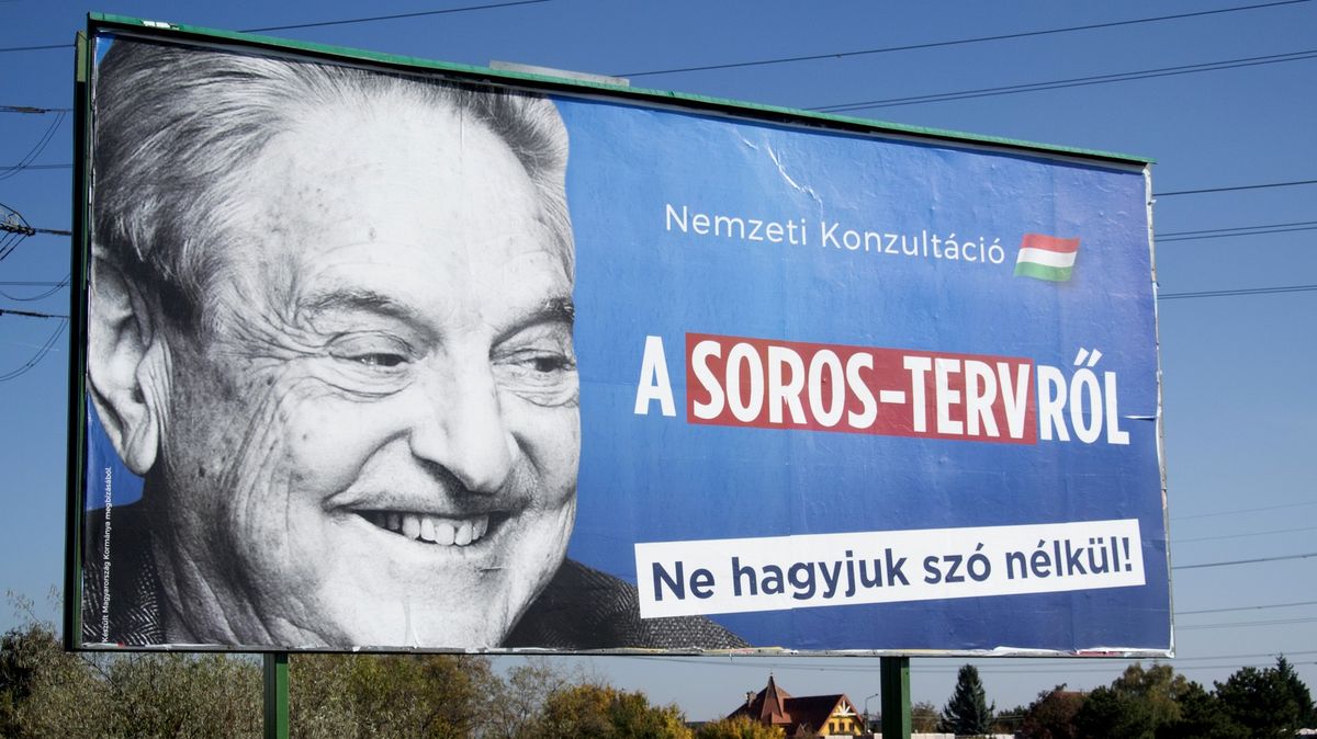 Orbánova vláda lhala o Sorosovi, musí se omluvit a zaplatit